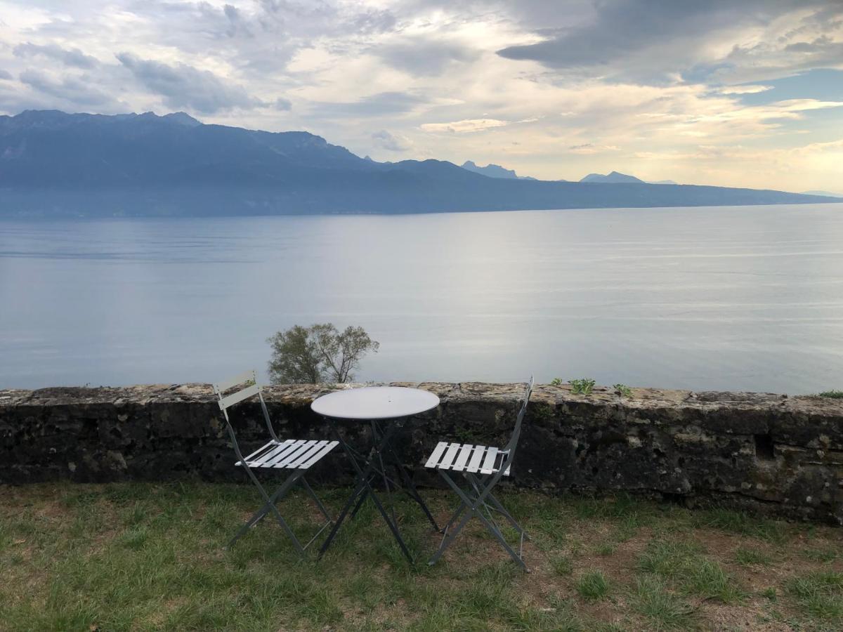 Room With 360° View Overlooking Lake Geneva And Alps Puidoux ภายนอก รูปภาพ