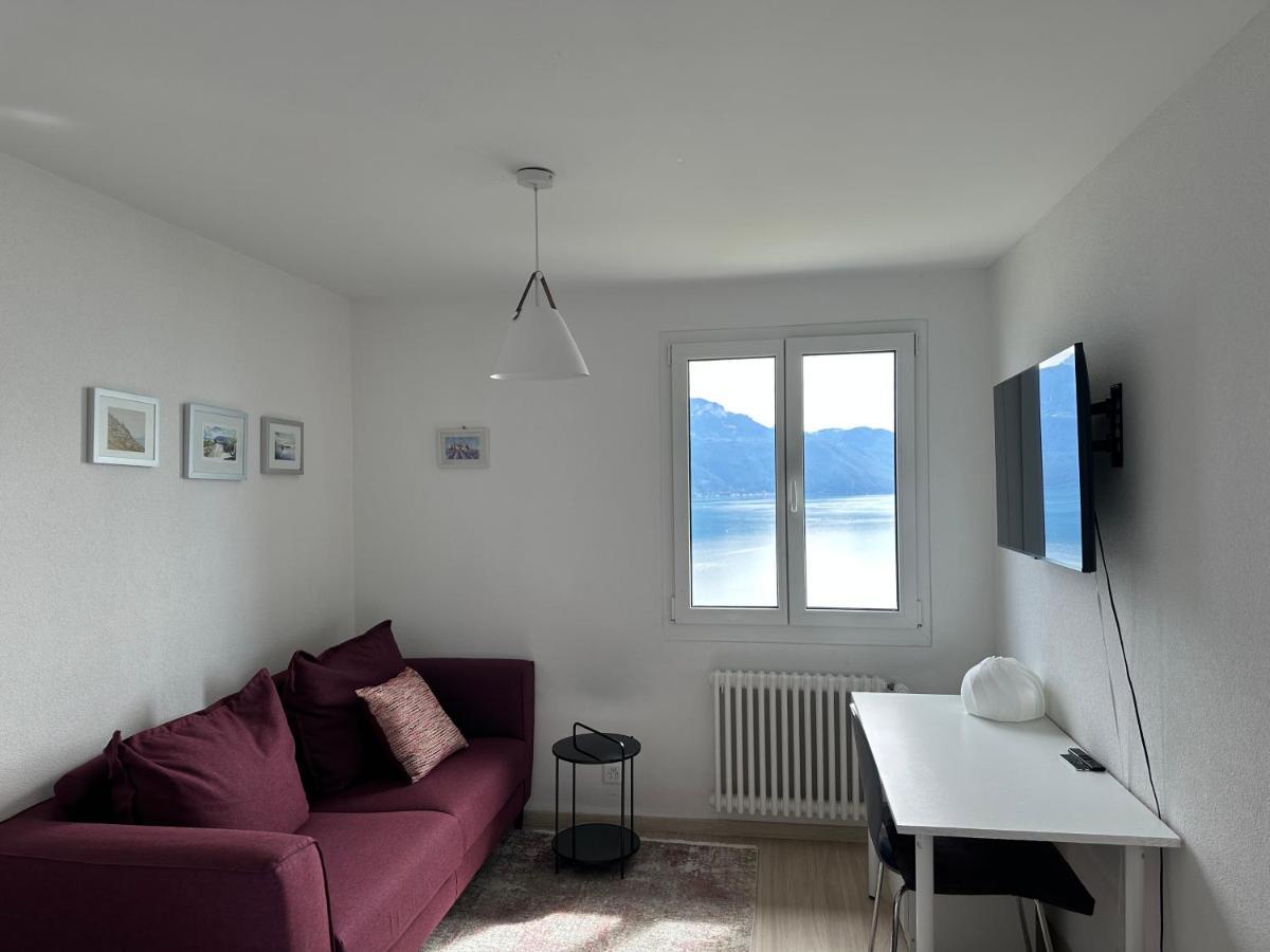 Room With 360° View Overlooking Lake Geneva And Alps Puidoux ภายนอก รูปภาพ