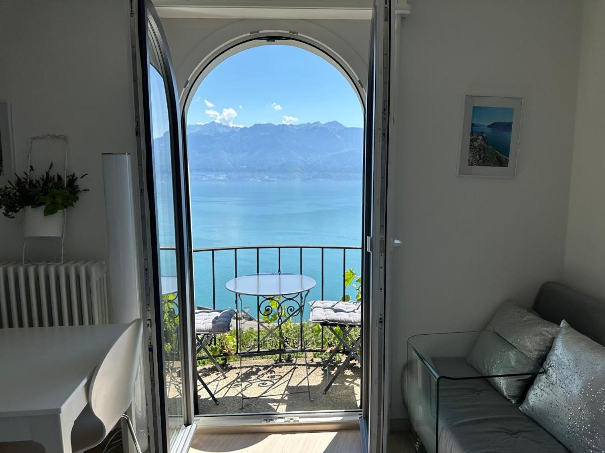 Room With 360° View Overlooking Lake Geneva And Alps Puidoux ภายนอก รูปภาพ